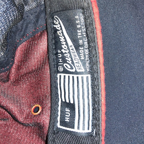 Huf five panel American flag hat - Picture 3 of 3